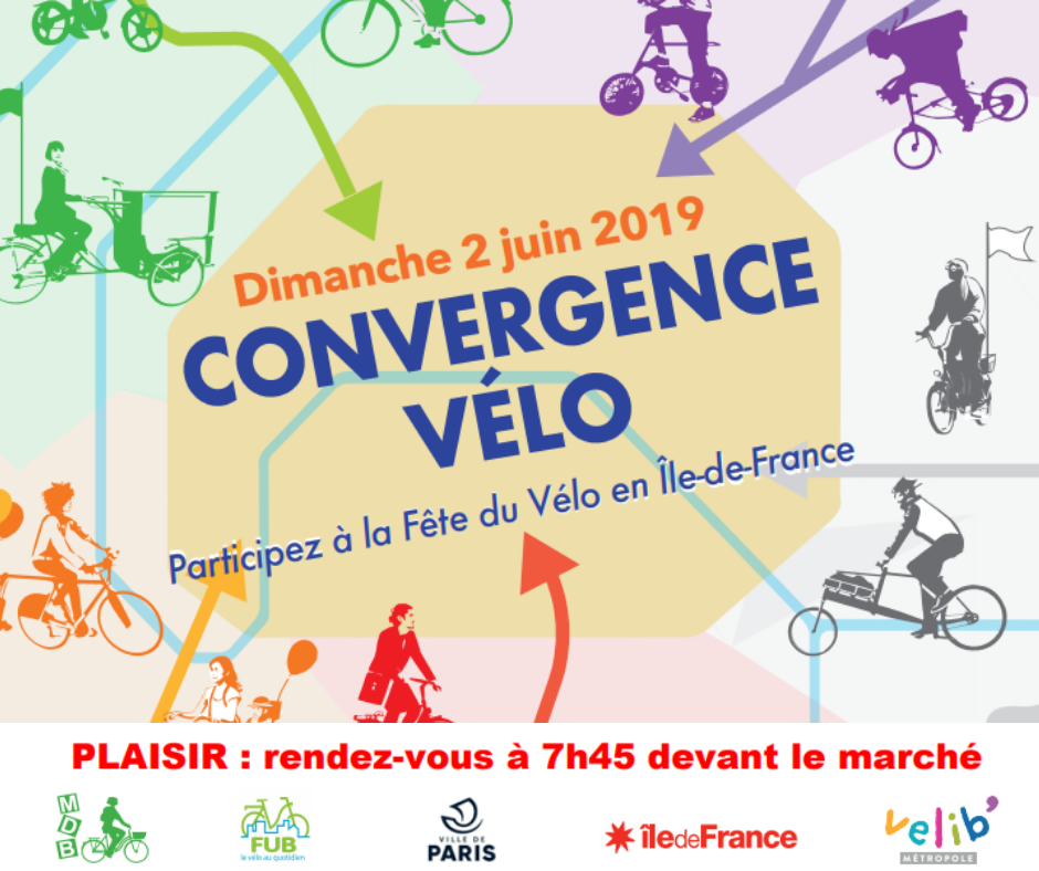 Convergence francilienne 2019. Départ de Plaisir (78)